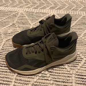 Reebok Nano X Cross Trainers - Olive Green / Gum
